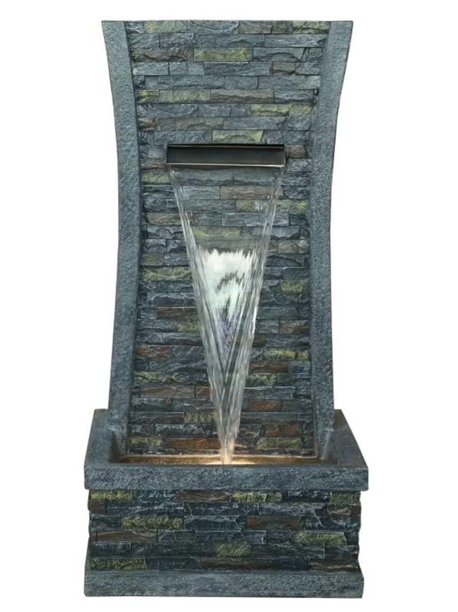 Richmond Brick Cascade Water Feature - Waterfeatures.com