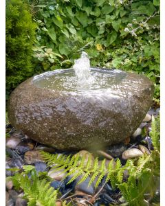 Babbling Natural Boulder Water Feature