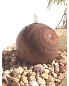 50cm Rainbow Sandstone Sphere Water Feature Kit