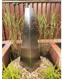 Tissino 150cm Steel Pyramid Water Feature