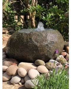 Babbling Natural Boulder Water Feature