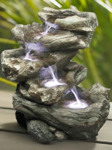 4 Fall Driftwood Water Feature