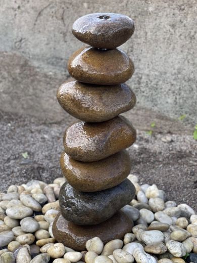 Cascading Pebble Fountain 