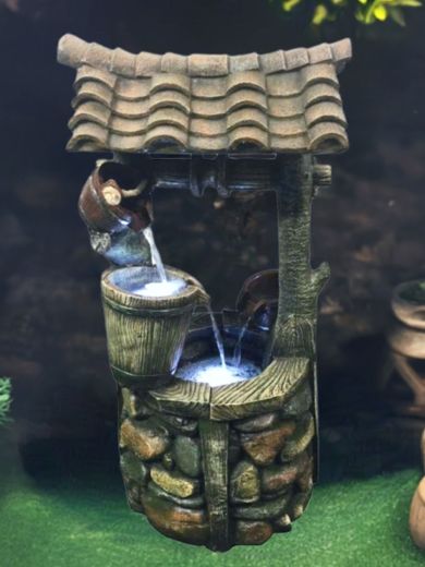 Extra Large Well Water Feature by Aqua Creations