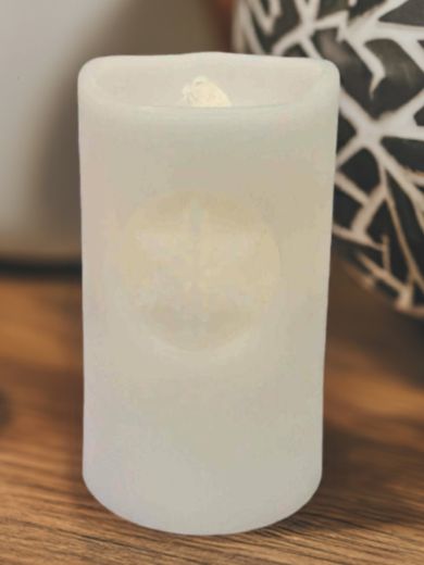 Snowflake Water Candle