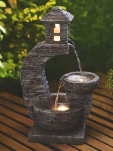 Stone Pouring Lantern